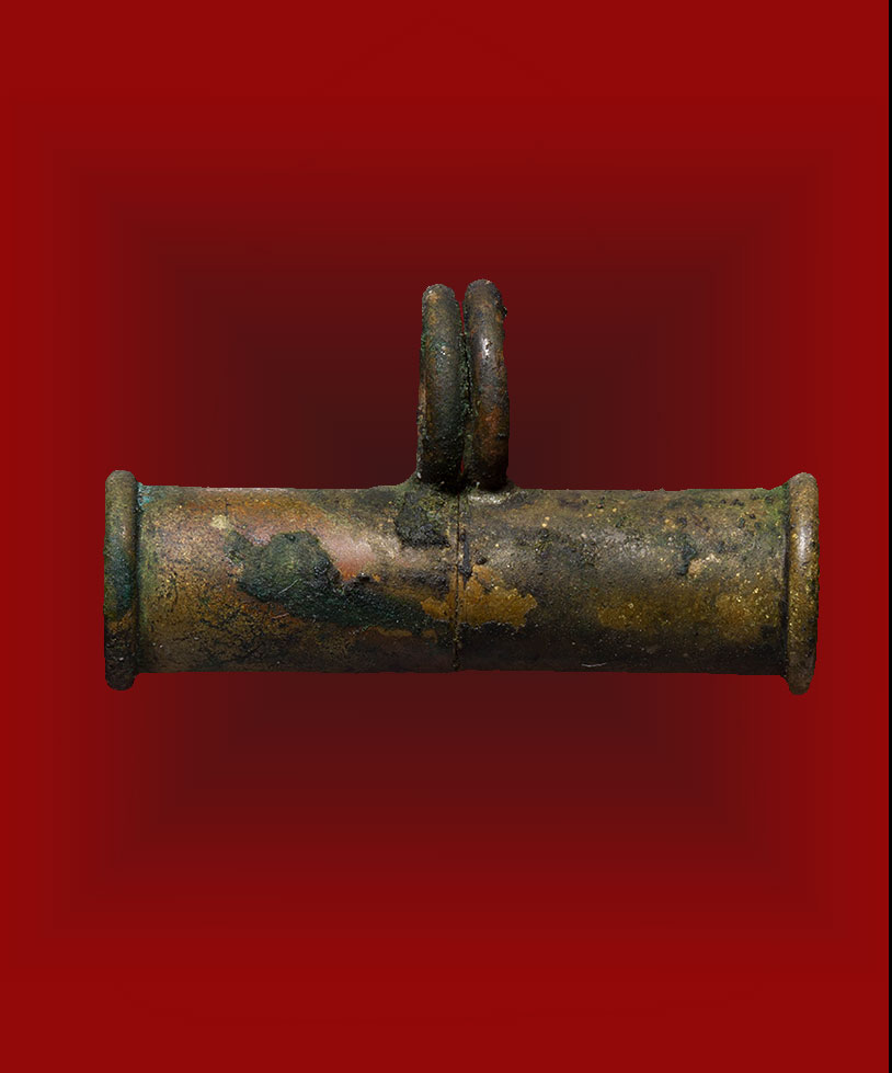 ตะกรุดนารายณ์แปลงรูป อาจารย์นอง เนื้อปลอกกระสุน วัดทรายขาว จ.ปัตตานี