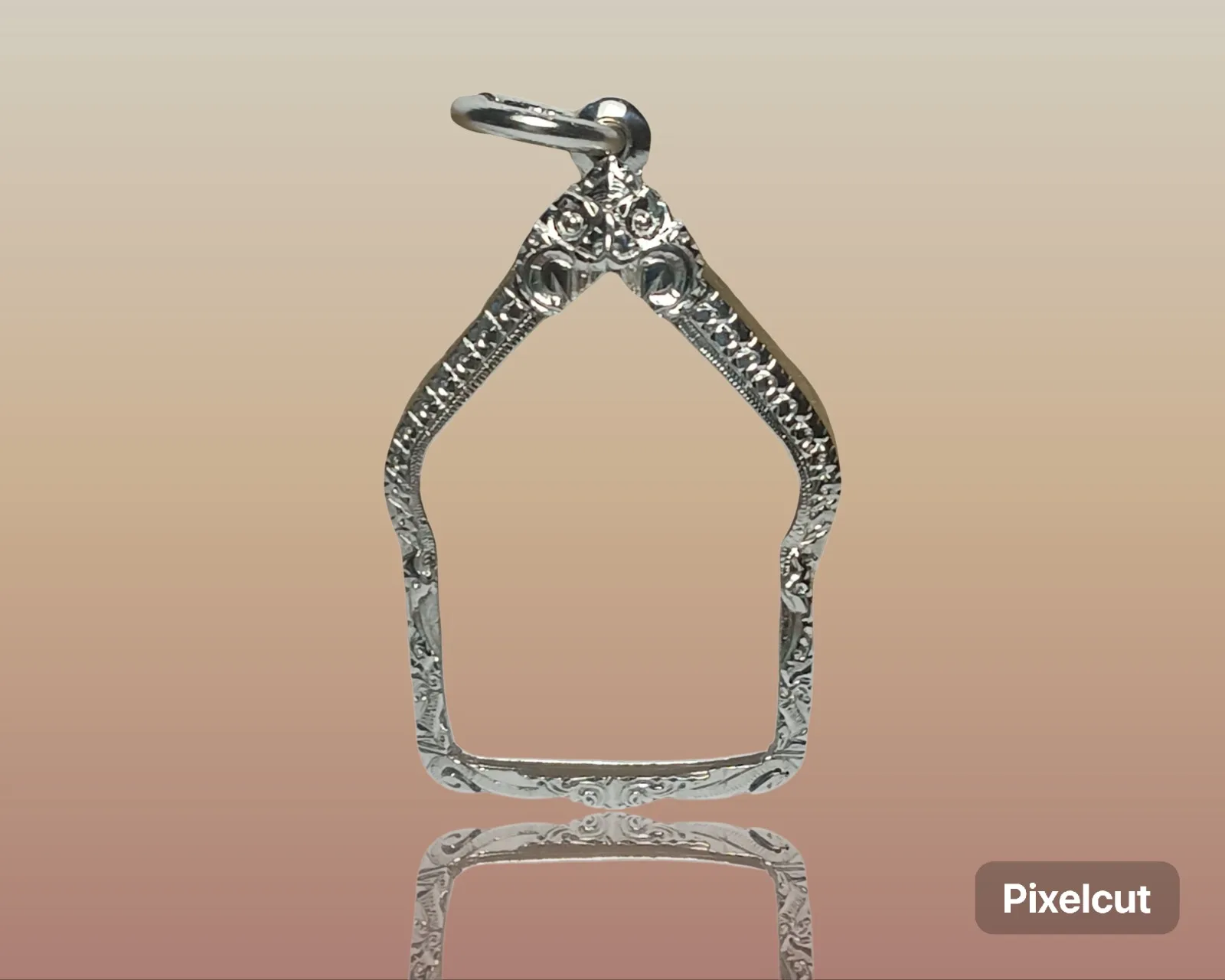 รูปสินค้า: กรอบชุบเงิน