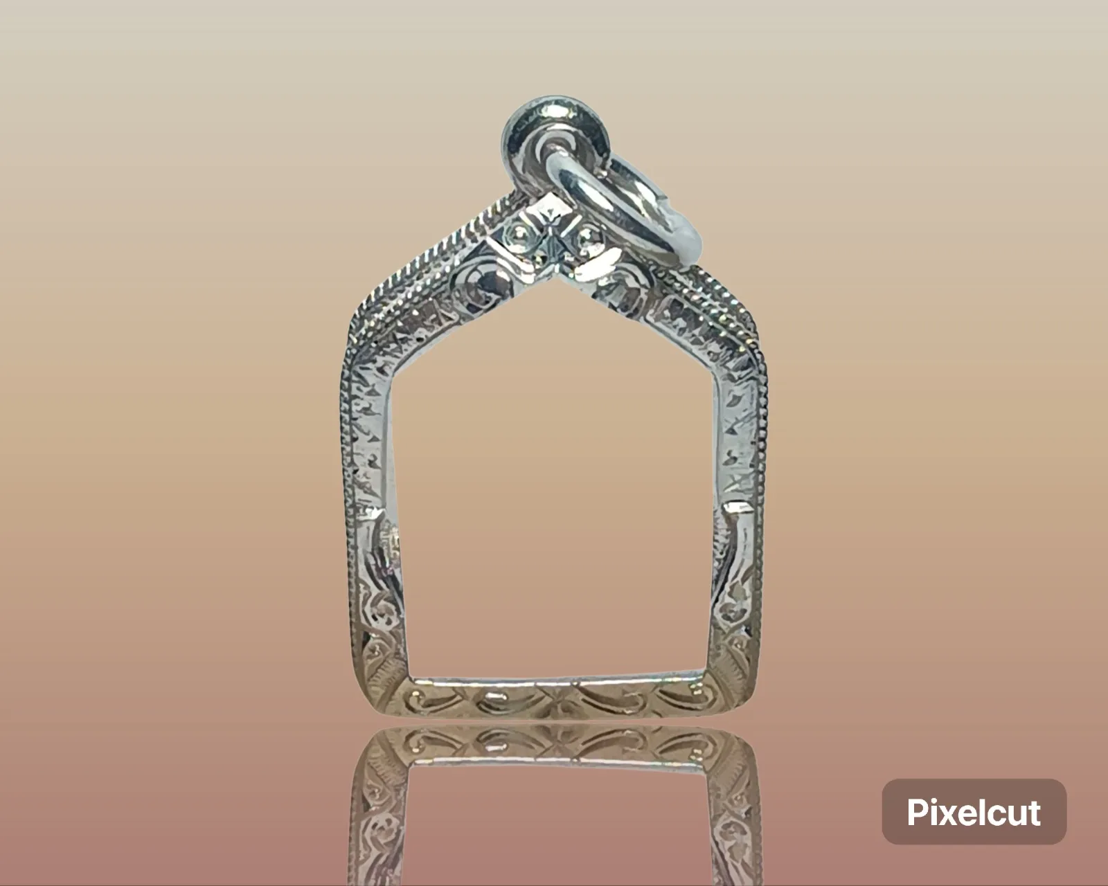 รูปสินค้า: กรอบชุบเงิน