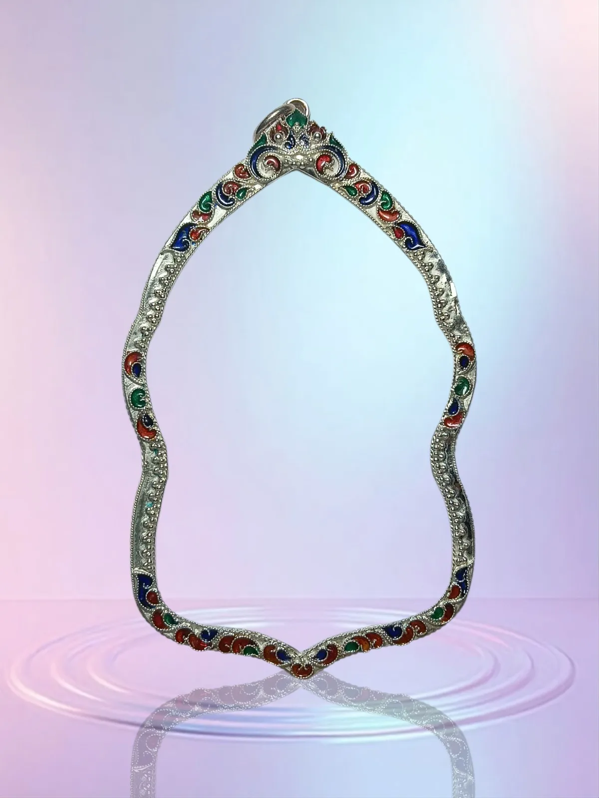 รูปสินค้า: กรอบเงิน พระสังกัจจายน์ พระอาจารย์คลังแสง