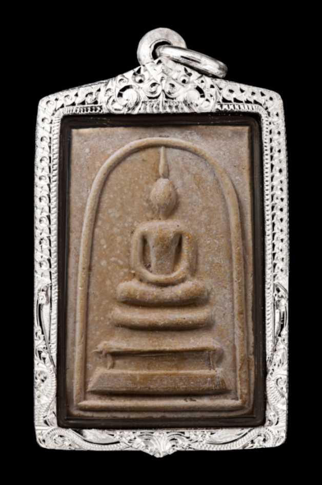 กรอบเงินงานมือติดซุ้มบนล่างลายไทยทั้งองค์ - T0023 (ภาพ 4)