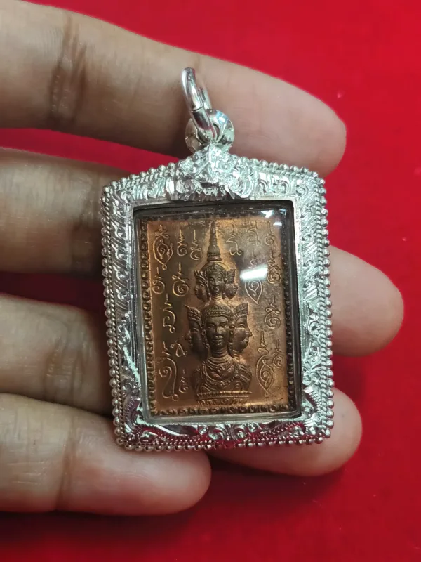 กรอบงานมือติดซุ้ม ลวดไข่ปลาสามชั้นนหน้าลายแข้งสิงห์ - T0035/B
