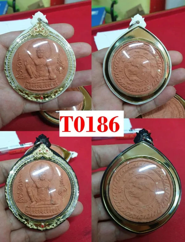 กรอบพลาสติกหน้ากากสองชั้นลายมังกรML010 สีมิลเลอร์ทอง+G3(ตัวกลางต้องระบุสี) - T0186