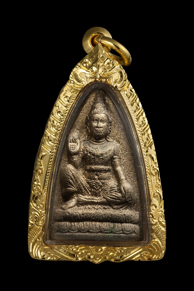 กรอบงานมือหน้าโอติดซุ้มลายไทยทั้งองค์  - T0008 (ภาพ 2)